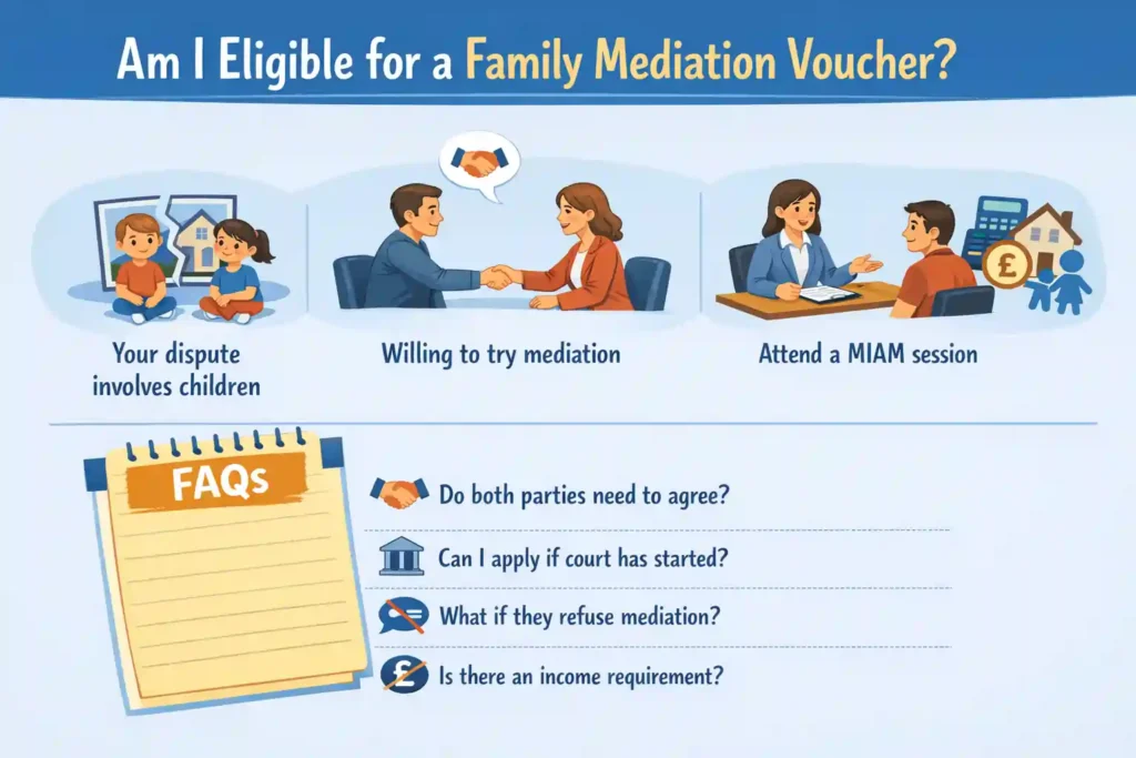 Am I Eligible for a Family Mediation Voucher England?