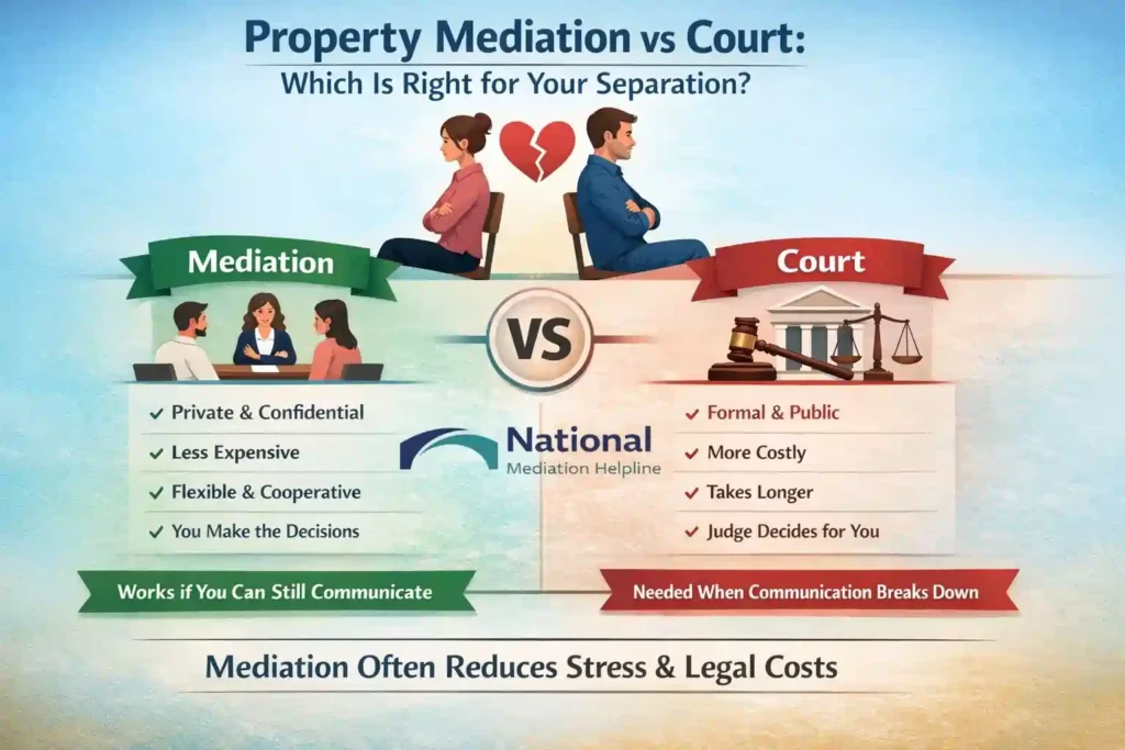 Property Mediation vs Court: Which Is Right for Your Separation England?