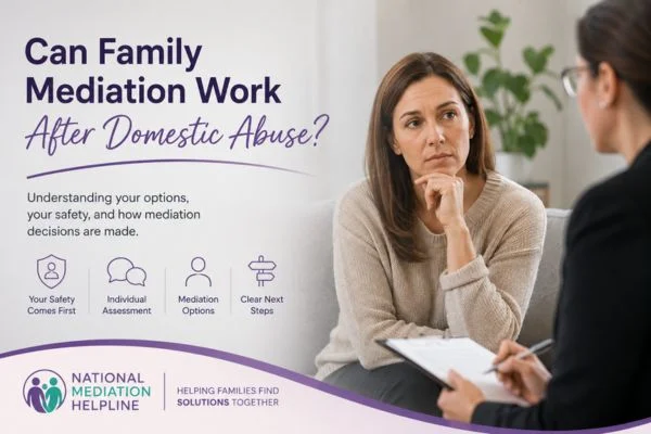 Can Family Mediation England Work After Domestic Abuse?